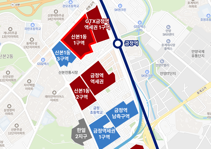 산본1동1지구 재개발 사업인가 … 군포 원도심 재개발 ‘2호’